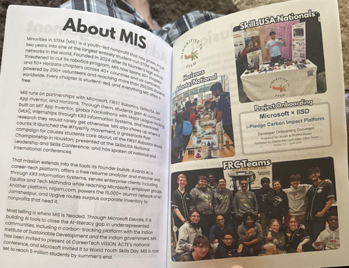 Minorities in STEM featured in the Global 100 Ideas publication